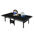 MESA DE PING PONG MDF 18mm 1084 PRETA KLOPF + Kit Raquetes e Bolinhas + Rede Retrátil