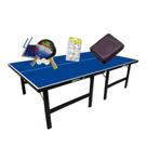 MESA DE PING PONG MDP 15mm 1001 KLOPF + KIT Completo 5031 + Kit 5075 + Capa