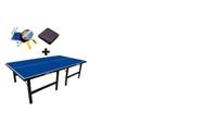 MESA DE PING PONG OFICIAL MDP 18mm 1002 KLOPF + KIT completo Klopf 5031 + Capa
