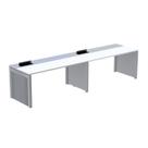 Mesa de Plataforma Simples para 2 Pessoas Corporativa 120x792/2p Pscpp120/792/2p