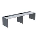 Mesa de Plataforma Simples para 2 Pessoas Corporativa 130x792/2p Pscpp130/792/2p
