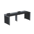 Mesa de Plataforma Simples para 2 Pessoas Corporativa 160x792/2p Pscpp160/792/2p