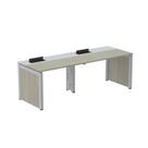Mesa de Plataforma Simples para 2 Pessoas Corporativa 160x792/2p Pscpp160/792/2p