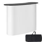 Mesa de pódio dobrável para feiras VEVOR 130 x 47 x 95 cm