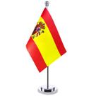 Mesa de poliéster Mini Flag Spain 14x21cm com suporte