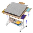 Mesa de quebra-cabeça Tektalk com altura e ângulo ajustáveis 75cm
