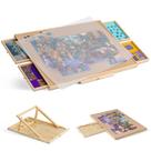 Mesa de quebra-cabeça Tektalk com suporte ajustável de 1500 peças