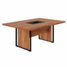 Mesa de Reunião 180cm para 4 Pessoas com Caixa de Tomadas Corporate Mesa de Reunião 180cm para 4 Pessoas com Caixa de Tomadas Corporate