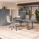Mesa De Reunião Kappesberg Office Platinum 220cm Mesa De Reunião Kappesberg Office Platinum 220cm