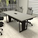 Mesa de Reunião Pés Metal 2m CS Pre Caixa de Tomadas F5