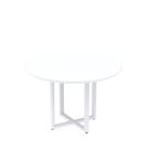 Mesa de Reunião Redonda 100cm Mrr1100p25tub