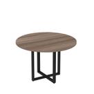 Mesa de Reunião Redonda 100cm Mrr1100p25tub