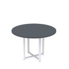 Mesa de Reunião Redonda 100cm Mrr1100p25tub