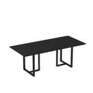 Mesa de Reunião Retangular 200x90cm Mr2000p25tub