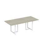 Mesa de Reunião Retangular 200x90cm Mr2000p25tub Mesa de Reunião Retangular 200x90cm Mr2000p25tub