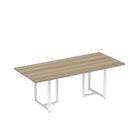 Mesa de Reunião Retangular 200x90cm Mr2000p25tub