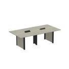 Mesa de Reunião Retangular 6 Lugares 320x140cm Corporativa