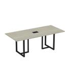 Mesa de Reunião Retangular com Power Box 200x90cm Mr2000p25tub