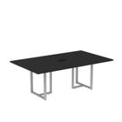Mesa de Reunião Retangular com Power Box 200x90cm Mr2000p25tub