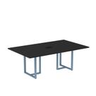 Mesa de Reunião Retangular com Power Box 200x90cm Mr2000p25tub