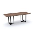 Mesa de Reunião Retangular Pés em Aço 200cmx90cm PE40 Mesa de Reunião Retangular Pés em Aço 200cmx90cm PE40