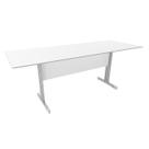 Mesa de Reunião Slim 2,00 x 1,00 Branco