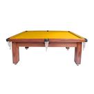 Mesa de Sinuca/Bilhar Classic Yellow Semioficial 2,20x1,20m Dinâmica Diversões