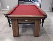 Mesa de Sinuca Vintage com Tampo de Ping Pong - 1,96x1,06