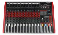 Mesa De Som 12 Canais Com Bluetooth Soundvoice Mr122 Rubi 127/220v