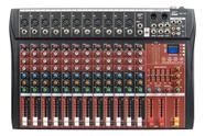 Mesa De Som 12 Canais Profissional Equalizador 5 Bandas Mxt