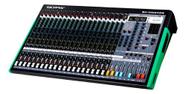 Mesa De Som 24 Canais 6 Auxiliar Sk-md2406 Usb Bt Fx Skypix