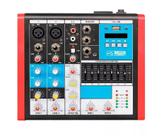 Mesa de Som 4 canais MC4 EUX Soundvoice