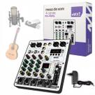 Mesa De Som 4 Canais Mx-4brts Com 16 Efeitos Bluetooth Mxt Mesa De Som 4 Canais Mx-4brts Com 16 Efeitos Bluetooth Mxt