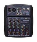 Mesa De Som 4 Canais Usb Efeito BT Interface MC4 BT- Soundvoice Mesa De Som 4 Canais Usb Efeito BT Interface MC4 BT- Soundvoice