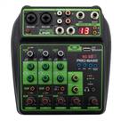 Mesa de Som 6 Canais Bluetooth com Interface USB Studio LINK 6 Mesa de Som 6 Canais Bluetooth com Interface USB Studio LINK 6