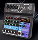 Mesa De Som 6 Canais Mixer Áudio Usb Smart Profissional A6 Conjunto Interface Externa Mesa De Som 6 Canais Mixer Áudio Usb Smart Profissional A6 Conjunto Interface Externa