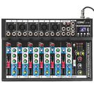 Mesa De Som 7 Canais Com Bluetooth, USB, MP3, Delay Display Digital Com Interface - Lelong