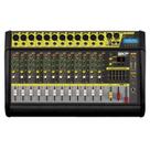 Mesa de Som Amplificada Bluetooth USB SKP VZ-120 II 2000w