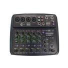Mesa de Som Analogica 6 Canais Preta Custom Sound CMX6C
