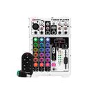 Mesa de Som Bluetooth T 0302 Player 12v Led RGB 3 Canais Multicolor Taramps - 902011