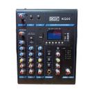 Mesa De Som Boxx Kg05 5 Canais Com Efeitos E Gravação Live