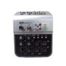 Mesa De Som Boxx Mix-02 4 Canais Ideal Para Live