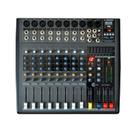 Mesa De Som CMX8C Com 8 Canais CINZA - CUSTOM SOUND
