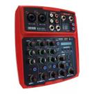 Mesa de Som com 6 Canais Novik NVK-I06 BT