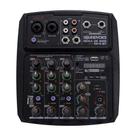 Mesa de Som Compacta Soundvoice MC4BT