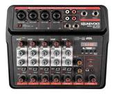 Mesa de Som Compacta Soundvoice MC6 Bt