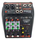 Mesa De Som Console Soundvoice Mc4-bt 4 Canais Bluetooth