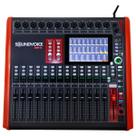 Mesa De Som Digital 16 Canais 6 Auxiliares Bluetooth USB Display Touch Phantom Power 32 Efeitos