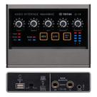 Mesa De Som Interface De Audio Mixer Q-16 Gravação Profissional Mixer De Áudio Usb