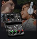 Mesa De Som Interface De Áudio Mixer Vedo Q-12 Gravação Profissional Mesa De Som Interface De Áudio Mixer Vedo Q-12 Gravação Profissional